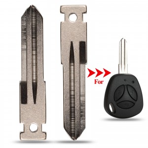 50pcs L5 Car Key Blade Uncut Car Flip Remote Blank Folding Key Blade For Lada Replacement Key Shell Blade