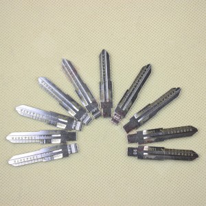 10Pcs/Lot Lishi NSN11 #06 Engraved Line Key Blade Scale Shearing Teeth Cutting Key Blank Clipper Key Blade For Nissan Bluebird 8 PIN