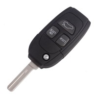 5pcs Car Key Fob Case 3 Button