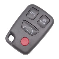 5pcs 4 Button Remote Case Car Key Shell For Volvo S40 S60 S70 S80 S90 V40 V70 V90 XC70 XC90 Keyless Entry Key Fob Case