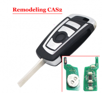 3pcs 3 button 315/434/868MHZ folding flip remote key fob for BMW 3 5 6 series E93 E60 Z4 X5 X3 CAS2 HU92 BLADE