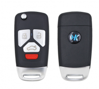 Chave do carro com controle remoto universal multifuncional 5 peças NB27-4 para KD900 KD900+ URG200 KD-X2