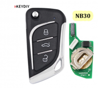 5PCS KEYDIY Controle remoto multifuncional de 3 botões NB30 Série NB Universal para KD900 URG200 KD-X2