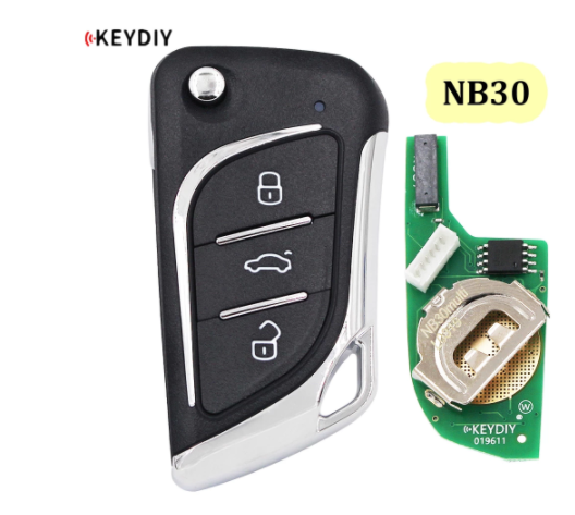 5PCS KEYDIY 3 Button Multi-functional Remote Control NB30 NB Series Universal for KD900 URG200 KD-X2