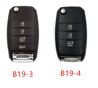 5PCS KEYDIY B series B19-3 3 button universal KD remote control for KD200 KD900 KD900+ URG200 KD-X2 mini KD for KIA style