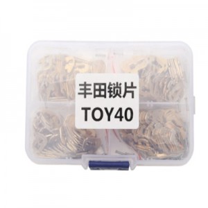 150pcs/lot TOY40 Car Lock Reed Lock Plate For Toyota Camry Crown (3 Types Each 50pcs) Auto Repair Kits Locksmith Supplies