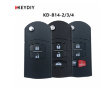 5PCS KD900 B14-2/3/4 Car Key for Mazda Style KD MINI/URG200/KD-X2 Key Programmer B Series Remote