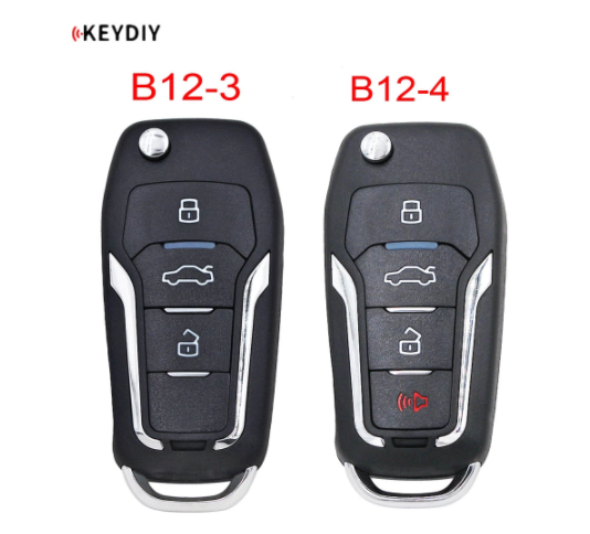 5PCS KEYDIY B12-3 B12-4 KD900/KD-X2/URG200 Key Programmer Remote Control KD  for Ford Car Key