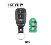 5 PCS Original KEYDIY B09-3 Chave inteligente de 3 botões KD Para KD900/KD MINI/KD-X2 Programador de chaves Série B Controle remoto