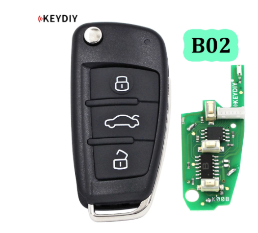 5pcs B02 Universal B Series Remote Control for KD200/KD300/KD900/URG200/mini KD/KD-X2 Generate New Remote Keys A6 Style