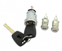 Fiat full set lock (indules ignition  lock,left door lock,right door lock）