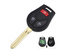 Chave remota do carro de 3/4 botões 315MHZ para Nissan Keyless Entry 46 Chip Fob Transmitter CWTWB1U751 1788D-WB1U751 H0561-C993A