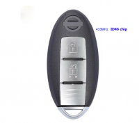 2 button keyless remote key 434 mhz chip:ID46 – PCF7952 For Nissan BLUE BIRD/ Micra / Juke / Leaf / Cube