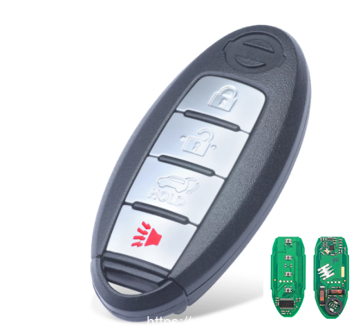 Nissan Key 4 Buttons 433Mhz Car Remote Key ID46/PCF7952chip For Nissan Altima Maxima Murano Car Keys