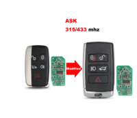 Zmodyfikowany klucz sterujący do Land Rover Range Sport Discovery 4 Evogue LR4 2010-15 remont dla XE XFL Et Jaguar Freelander