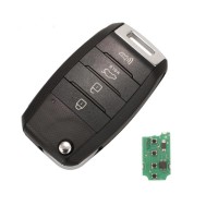 3PCS 4 Buttons 433 Mhz 4D60 Chip Car Remote Key For KIA K3 K2 K5 Rio Sorento Carens Cerato Forte Car Key