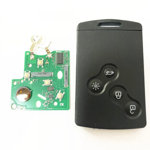 Telecomandă cu 4 butoane fără cheie pentru cheie de mașină Smart Card pentru Clio IV 4 433MHz pcf7945 4A Chip pentru cheia Renault Captur 2009-2017