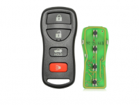 XKNI00EN Xhorse Wire Remote Key for Nissan Separate 4 Buttons  English Version