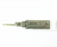 New Arrival LISHI HD5649 2 in 1 Lock Pick for Open Lock Door House Key Opener Lockpick Set Locksmith Tools