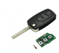 3 Button Auto Remote Key For Audi A3 A4 A6 A8 Old Models FCCID 4D0837231N/4D0837231 D 433 Mhz ID48 Chip