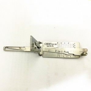 Lishi CHERY101(8) 2 in1 decoder en pick