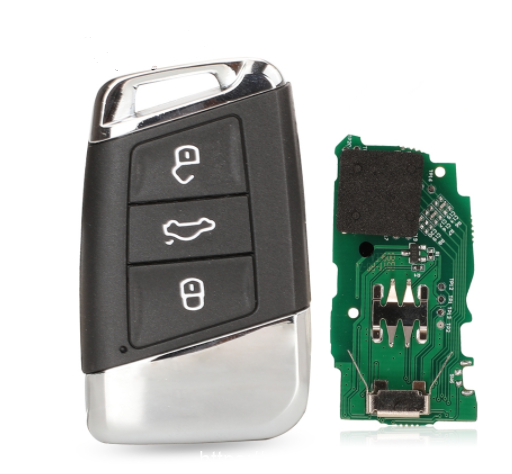 Smart Remote Key 3BT 315/434MHz FOB for Volkswagen VW Magotan B8 Superb A7 Passat Variant 2015-2019 MEGAMOS 88 AES