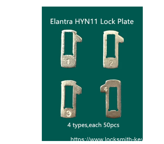 200pcs/lot Car Lock Reed HYN11 Locking Plate For Hyundai Elantra NO 1.2.3.4 Each 50PCS For Hyundai Lock Repair Kits