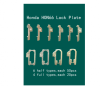 380pcs/lot Car Lock Plate For HONDA HON66 Lock Reed Auto Lock Repair Accessories Kits ( NO1-6 Each 50pcs NO1-4 Each 20pcs