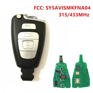 Chave remota 315/433MHz NCF29A1M Chip para Hyundai Veracruz 2007-2012 FCC: SY5AVISMKFNA04