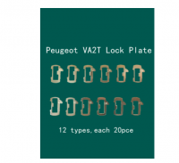 240pcs/lot VA2T Car Lock Reed Lock Plate For Peugeot Citroen Auto Key Lock Repair Accessories Brass Material + Gift Sprin