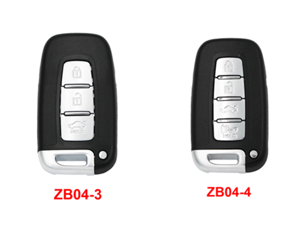 5pcs KD ZB Smart Key ZB04-3 ZB04-4 Keyless go Remote Car Key Remote for KD for hyundai style for KD-x2