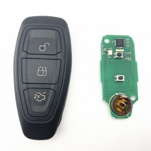 3 Button Smart Remote Key 434MHz ID49 PCF7953 Chip for Ford Focus C-Max Focus kuga Grand C-Max Mondeo 2014-2018