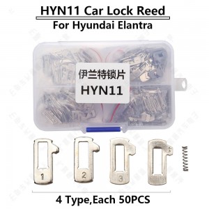 200pcs/lot Car Lock Reed HYN11 Locking Plate For Hyundai Elantra NO 1.2.3.4 Each 50PCS For Hyundai Lock Repair Kits