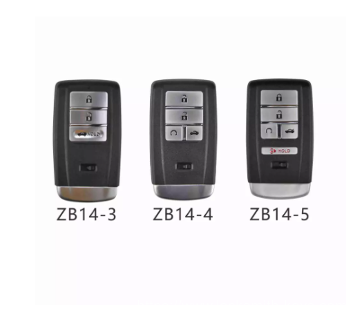 5PCS/LOT Smart Key Remote KD ZB14-3 ZB14-4 ZB14-5 Original KEYDIY KD ZB Smart key ZB Series Remote Control for KD-X2 Key Programmer