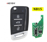 5PCS KEYDIY Controle remoto multifuncional de 3 botões NB15 Série NB Universal para KD900 URG200 KD-X2 todas as funções em um