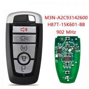 Car Remote Key For Ford Fusion Explorer Edge Mustang ID49 Chip 902MHz Auto Smart Keyless Control Replace Promixity Card