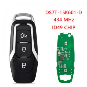 Car Remote Key For Ford Mondeo Mustang Edge Fusion M3N-A2C93142600 ID49 HITAG-PRO 434MHz Keyless Entry Smart Card