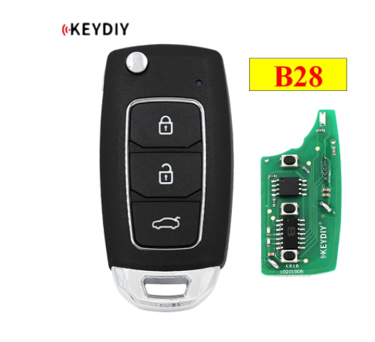 5PCSKEYDIY B series B28 3 button universal KD remote control for KD200 KD900 KD900+ URG200 KD-X2 mini KD