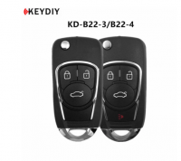 5PCS KEYDIY KD B22-3/4 Chave remota do carro para KD900/URG200/KD-X2/KD MINI Programador chave Série B Controle remoto