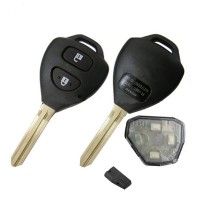 3pcs 3 button remote key 434mhz 315mhz for toyota Camry Corolla Highland vios car key
