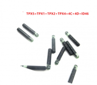 5PCS Original 3in1 Car Key Chip JMA TPX5 Cloner Chip Glass Auto Transponder Chip Replacement for TPX1 TPX2 TPX4