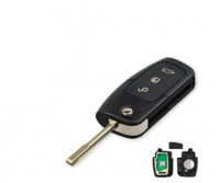 Chave automática 3 botões Flip Folding Remote key 433mhz 315mhz 4D63 chip Automobiles Key For Ford Mondeo Car Key