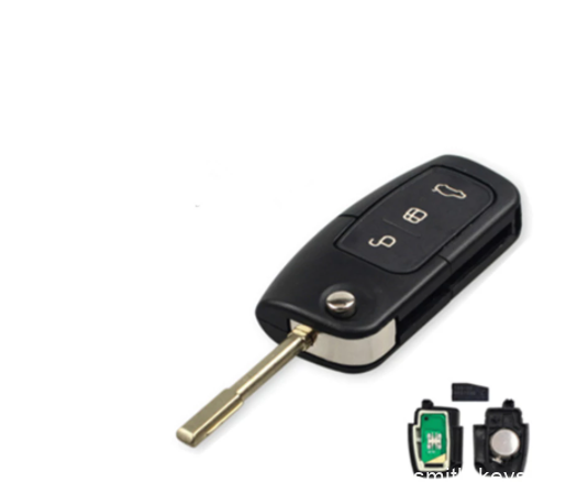 Auto key 3 buttons Flip Folding Remote key 433mhz 315mhz 4D63 chip Automobiles Key For Ford Mondeo Car Key