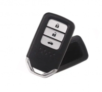 2PCS  3/4 Button smart keyless remote key 313.8mhz with hitag3 47 chip for honda car key