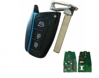 3PCS  Car Smart Car Key 434mhz ID46 (pcf7952) Chip for New Hyundai Santa Fe keyless remote key