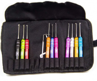 HONEST 10 Piece Dimple Lock Pick Set