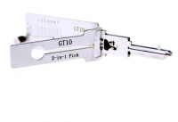 Lishi GT10 2 in1 Decoder and Pick is designed for FIAT and IVECO