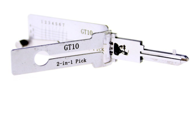 Lishi GT10 2 in1 Decoder and Pick is designed for FIAT and IVECO