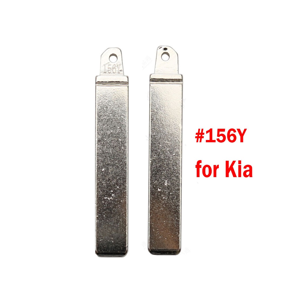 10Pcs/Lot Original Car Key Blank 156Y# Flip Blank For Kia K5 SY5JFRGE04 Replace Flip Remote Blade Locksmith Tool Key Blade Replacement