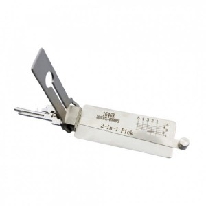 Nueva llegada Original Lishi Lishi 1646R 2-en-1 Pick & Decoder para National CompX Mailbox Locks C9100 / C8700 / 1646R